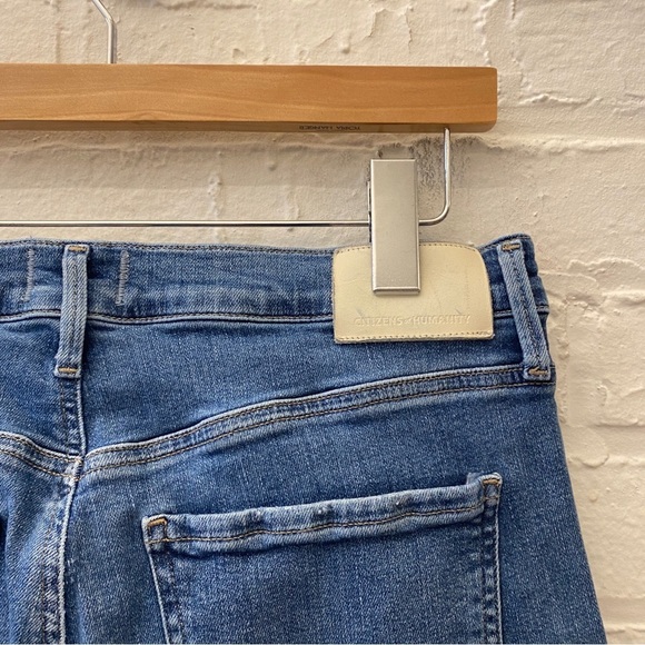 Citizens of Humanity || Ella Mid Rise Slim Jeans in Sundial Blue 29 - Picture 5 of 11